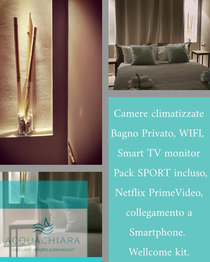 Acquachiara Iseo Deluxe Bed & Breakfast Iseo Center With Garden And Parking Inside Foresteria Bagian luar foto