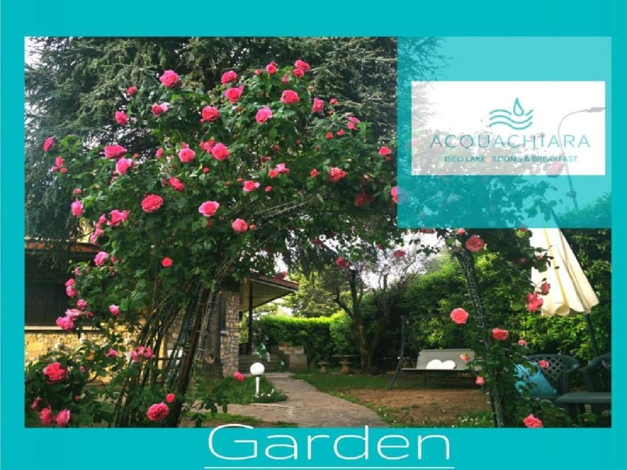 Acquachiara Iseo Deluxe Bed & Breakfast Iseo Center With Garden And Parking Inside Foresteria Bagian luar foto