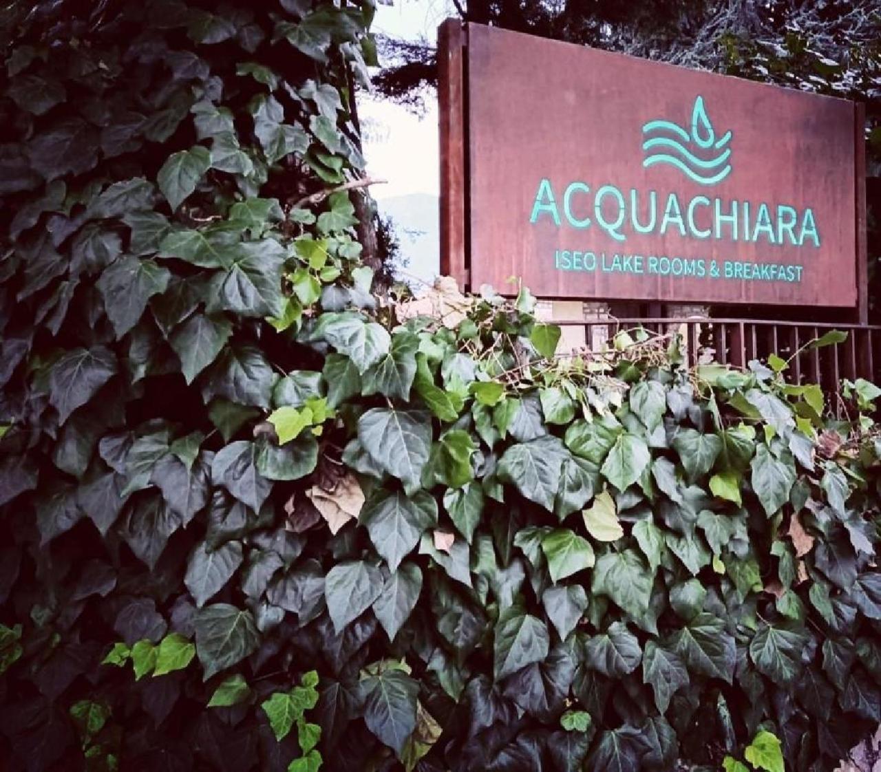 Acquachiara Iseo Deluxe Bed & Breakfast Iseo Center With Garden And Parking Inside Foresteria Bagian luar foto