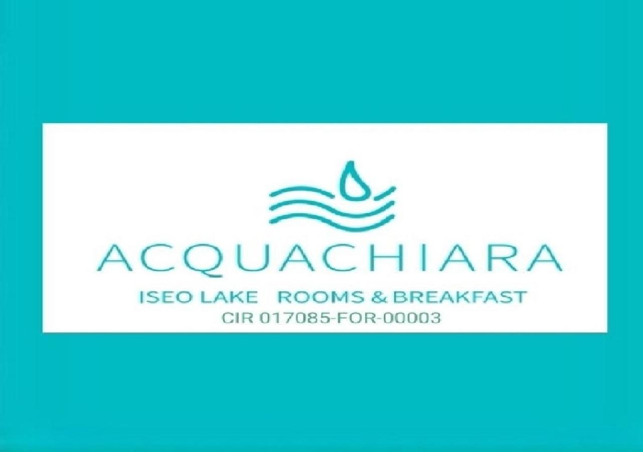 Acquachiara Iseo Deluxe Bed & Breakfast Iseo Center With Garden And Parking Inside Foresteria Bagian luar foto