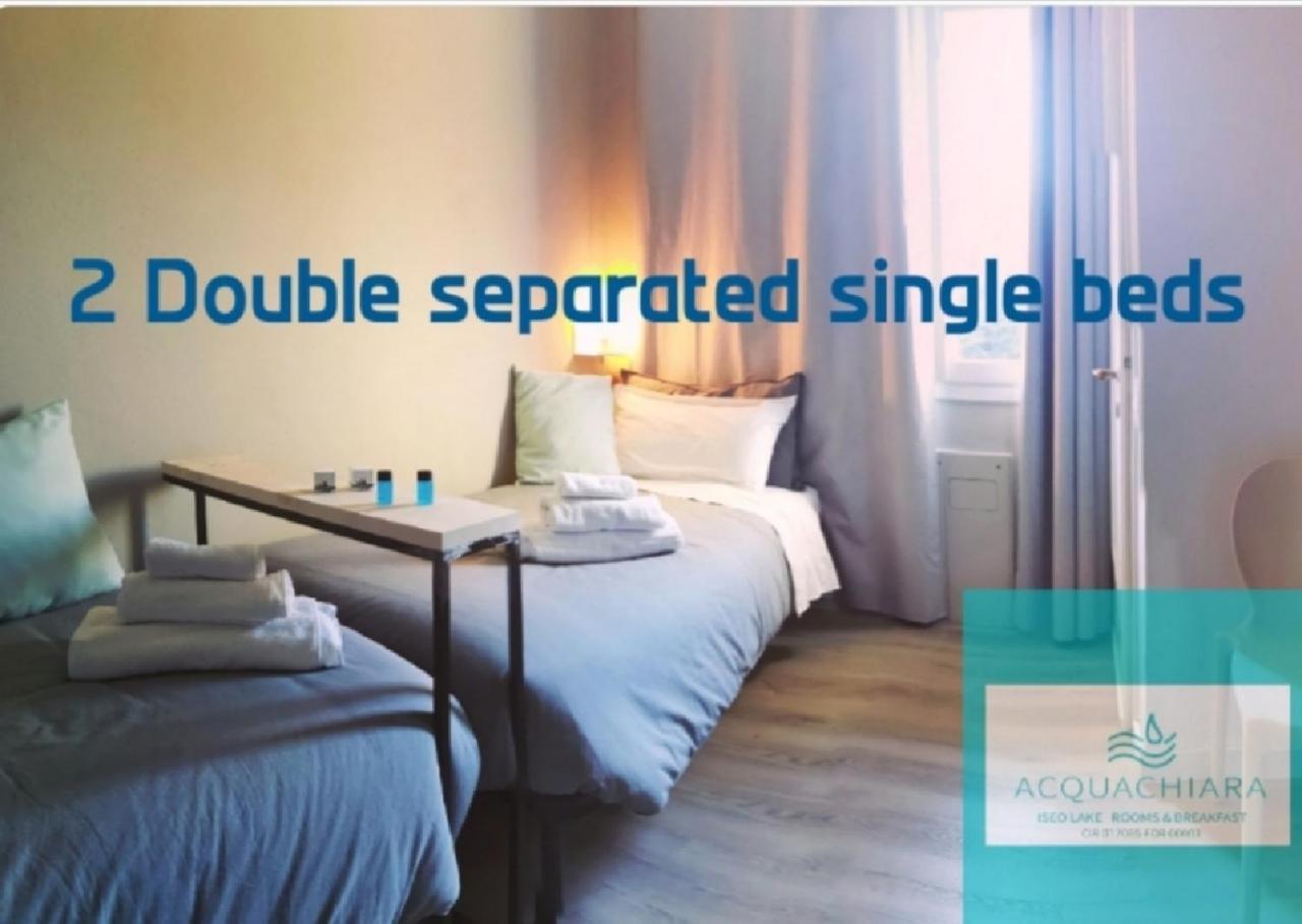 Acquachiara Iseo Deluxe Bed & Breakfast Iseo Center With Garden And Parking Inside Foresteria Ruang foto